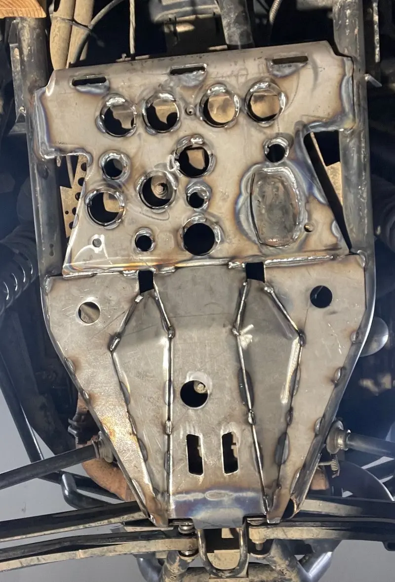 Nrp Polaris Rzr Pro Engine & Transmissions Bash Plates - 1/4” Weld On (Raw) 2
