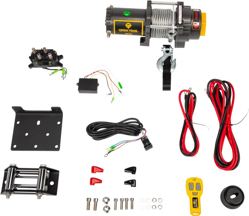 Open Trail 4500Lb Steel Wire Winch 1