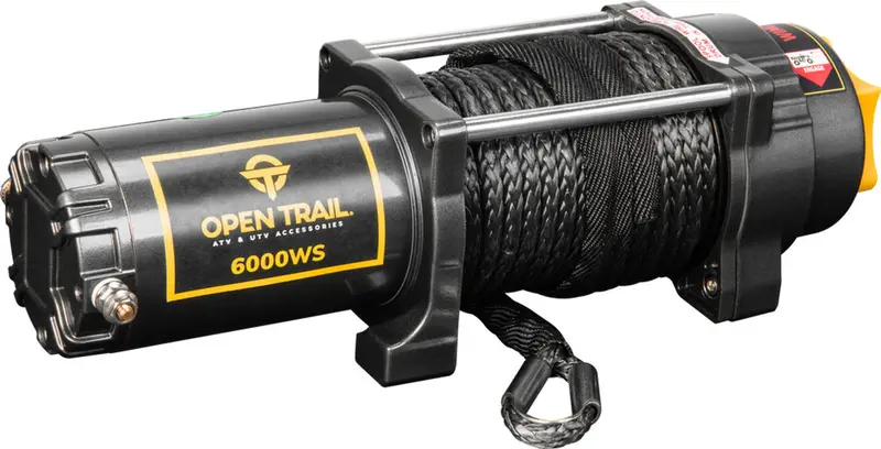 Open Trail 6000Lb Wide Body Synthetic Rope Winch 1