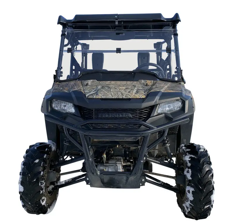 Open Trail Honda Pioneer 700 Folding Windshield - 457-0310 1