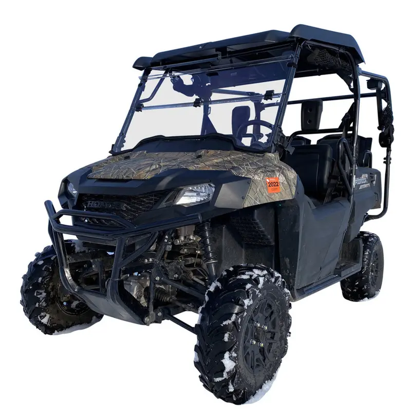 Open Trail Honda Pioneer 700 Folding Windshield - 457-0310 2