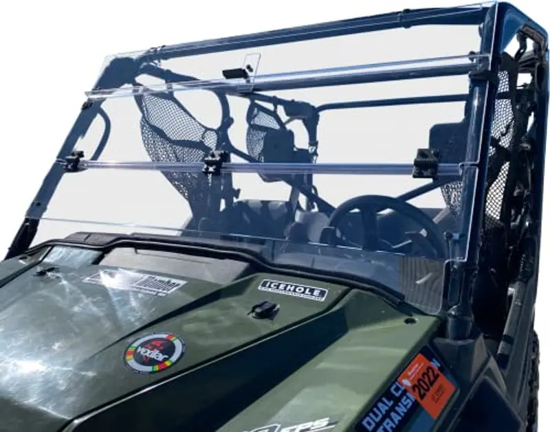Open Trail Honda Pioneer Folding Windshield - 457-0309 1
