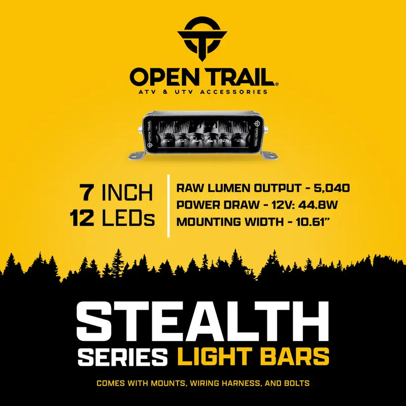 Open Trail Stealth Led Light Bar 1