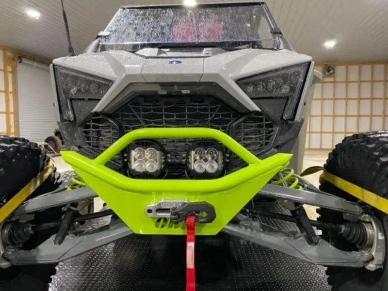 Orb Polaris Rzr Pro R/ Pro Xp/ Turbo R Lower Winch Bumper Inner Winch Mount 2