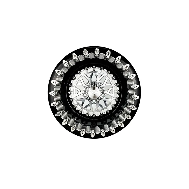 Packard Performance Apollo Ff Forged Beadlock Wheel (5 Lug) - Silver 2