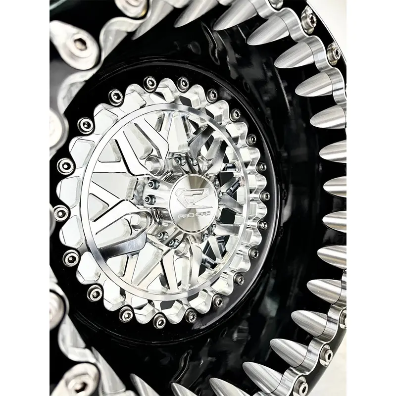Packard Performance Apollo Ff Forged Beadlock Wheel (5 Lug) - Silver 3