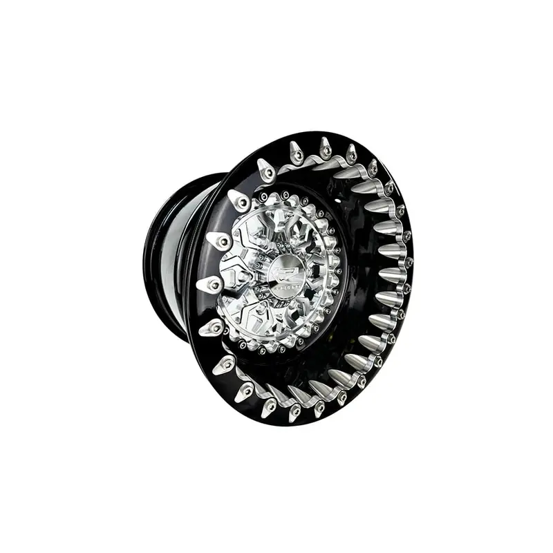 Packard Performance Apollo Ff Forged Beadlock Wheel (6 Lug) - Silver 1