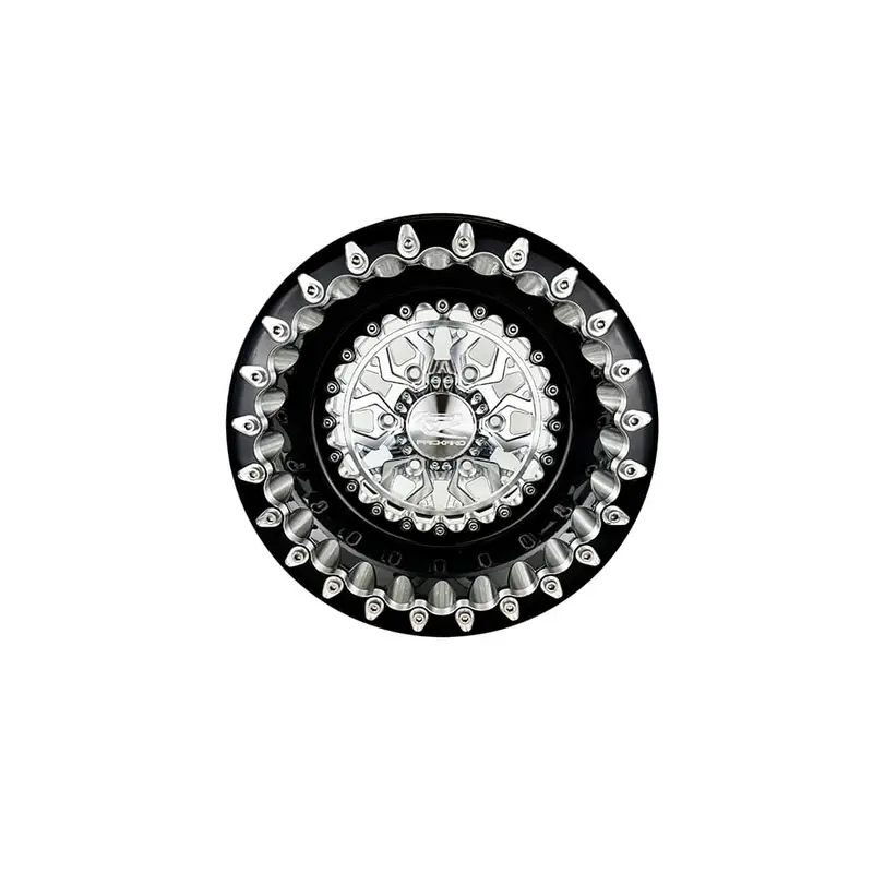 Packard Performance Apollo Ff Forged Beadlock Wheel (6 Lug) - Silver 2
