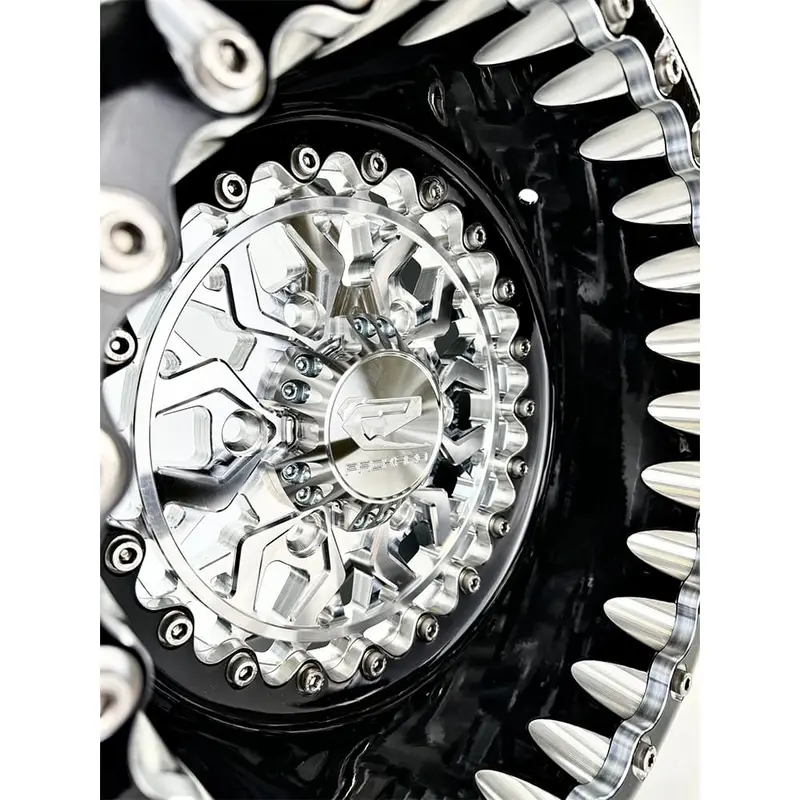 Packard Performance Apollo Ff Forged Beadlock Wheel (6 Lug) - Silver 3