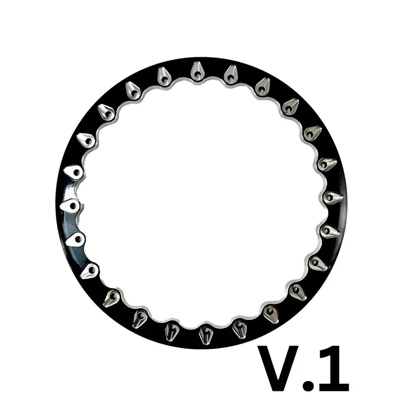 Packard Performance Apollo Ff Forged Polished Beadlock Wheel - Silver 4