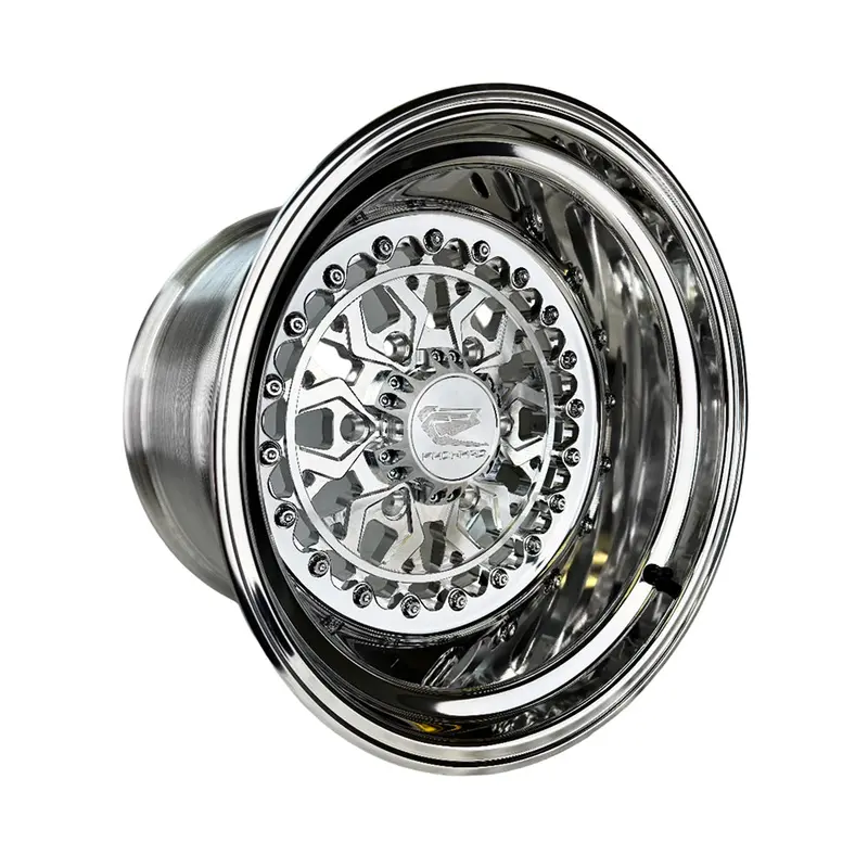 Packard Performance Apollo Ff Forged Polished Wheel (6 Lug) - Silver 1
