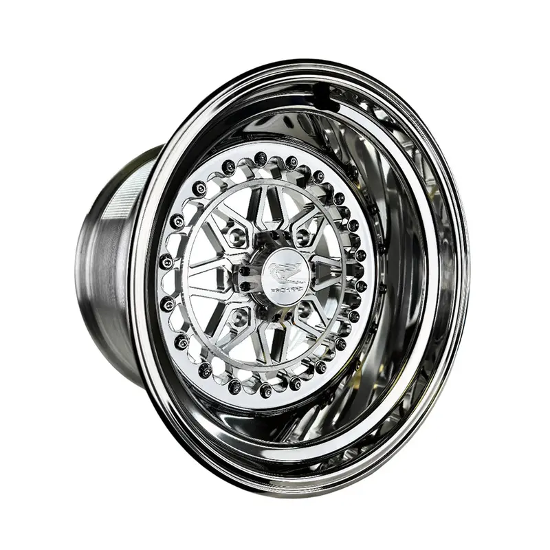 Packard Performance Apollo Ff Forged Polished Wheel - Silver 1