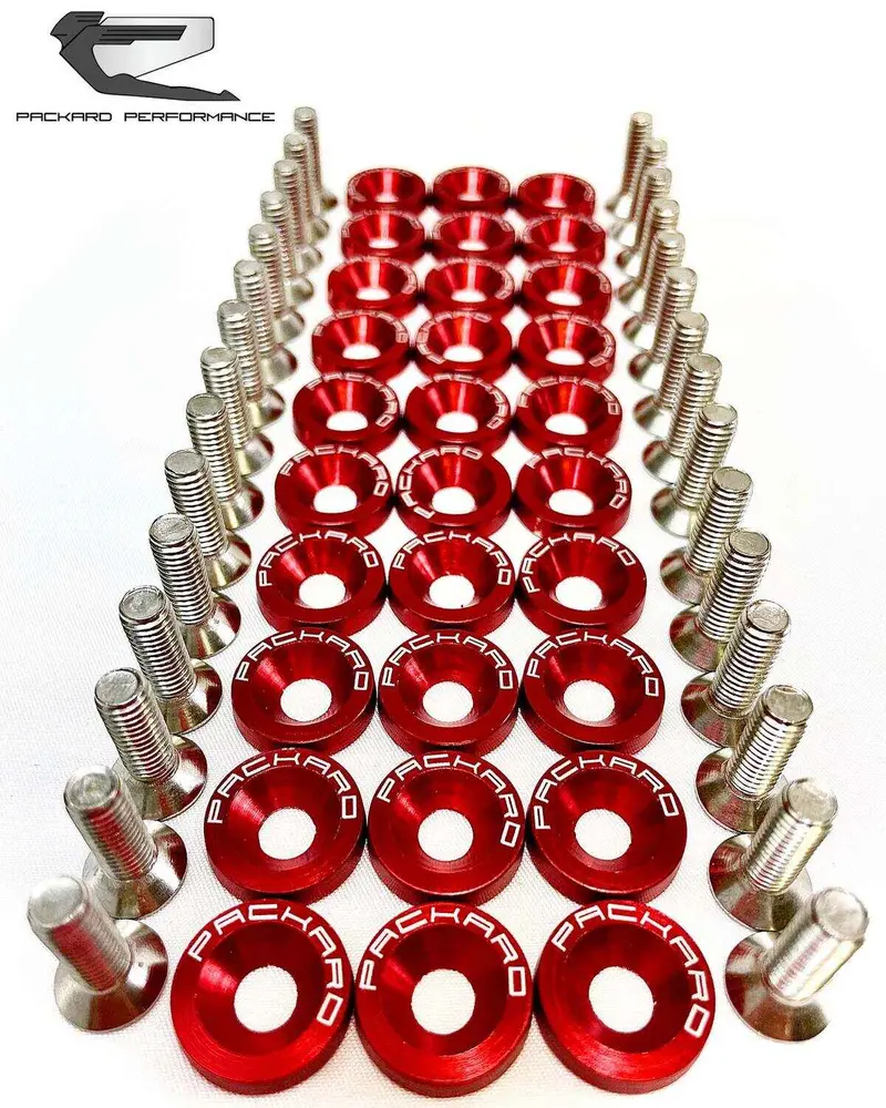 Packard Performance Billet Fender Washers - 30Pcs 2