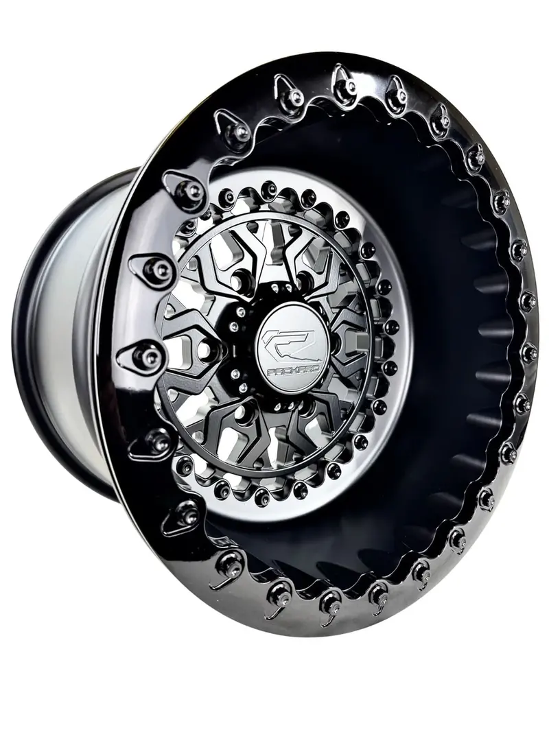 Packard Performance Can-Am Maverick R Midnight Series Apollo Forged Beadlock Wheel (6-Lug) 1