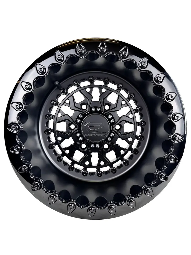 Packard Performance Can-Am Maverick R Midnight Series Apollo Forged Beadlock Wheel (6-Lug) 2