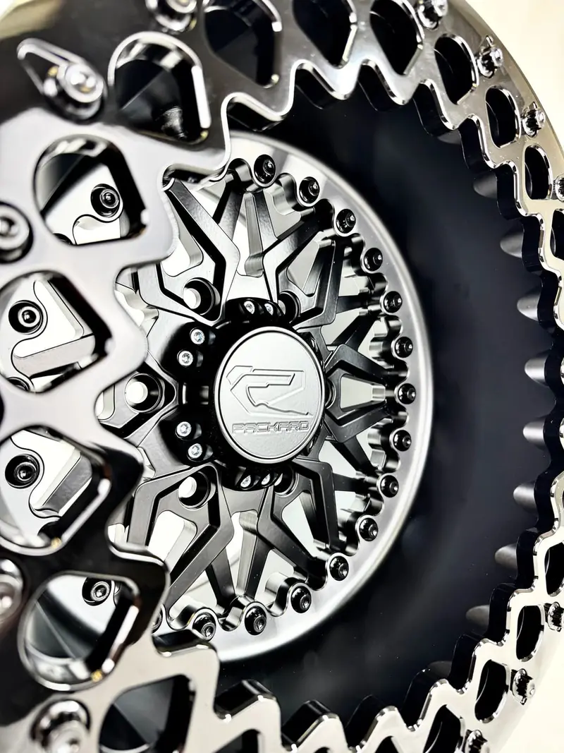 Packard Performance Can-Am Maverick R Midnight Series Impact Forged Beadlock Wheel (6-Lug) 3