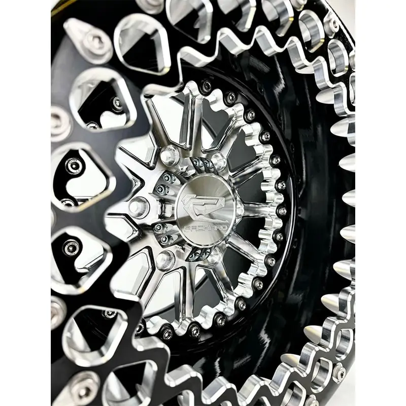 Packard Performance Element Ff Forged Beadlock Wheel (6 Lug) - Silver 3