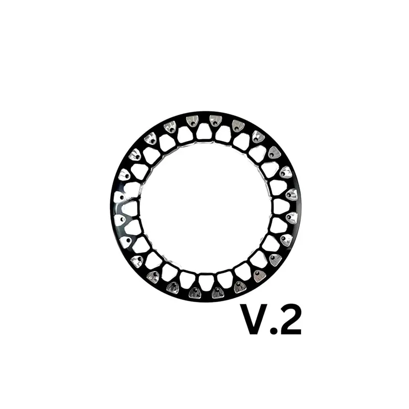 Packard Performance Element Ff Forged Beadlock Wheel (6 Lug) - Silver 5
