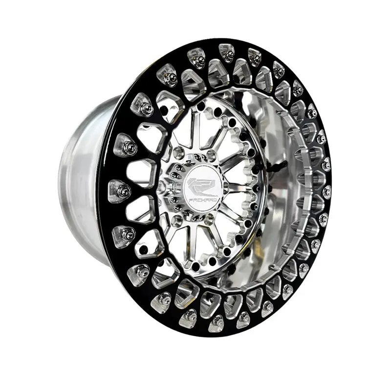 Packard Performance Element Ff Forged Polished Silver Beadlock Wheel - 6 Lug 1