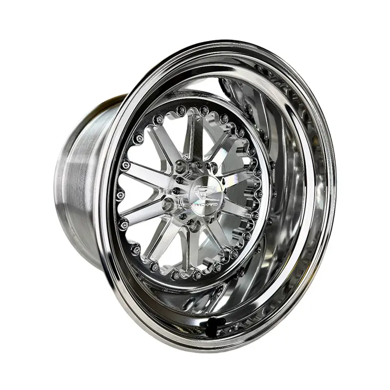 Packard Performance Element Ff Forged Polished Wheel (5 Lug) - Silver 1