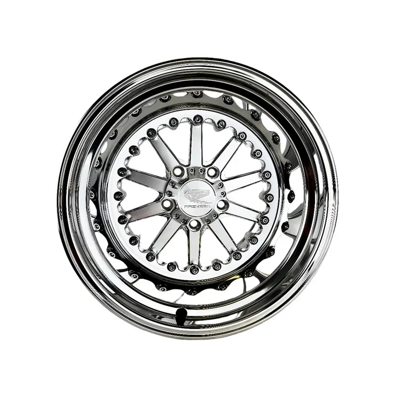 Packard Performance Element Ff Forged Polished Wheel (5 Lug) - Silver 2