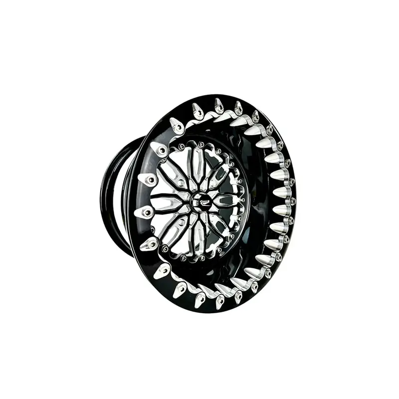 Packard Performance Icon Ff Forged Beadlock Wheel - Gloss Black 1
