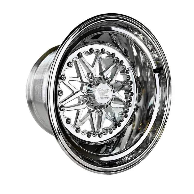 Packard Performance Impact 2.0 Ff Forged Polished Wheel (5 Lug) - Silver 1