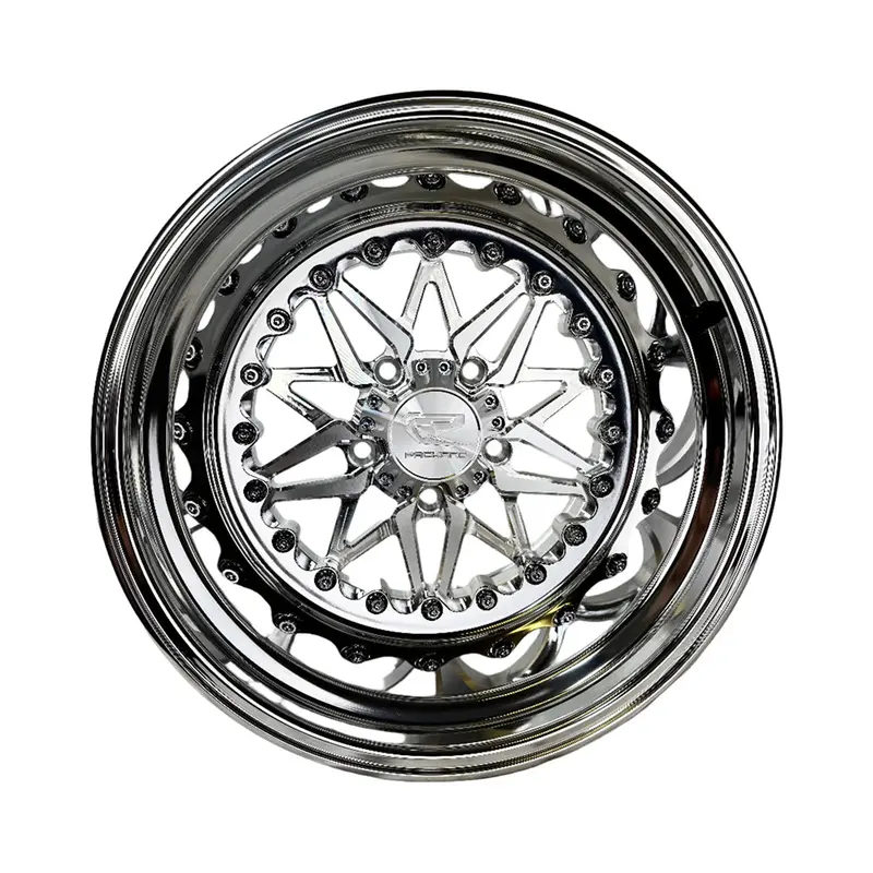 Packard Performance Impact 2.0 Ff Forged Polished Wheel (5 Lug) - Silver 2