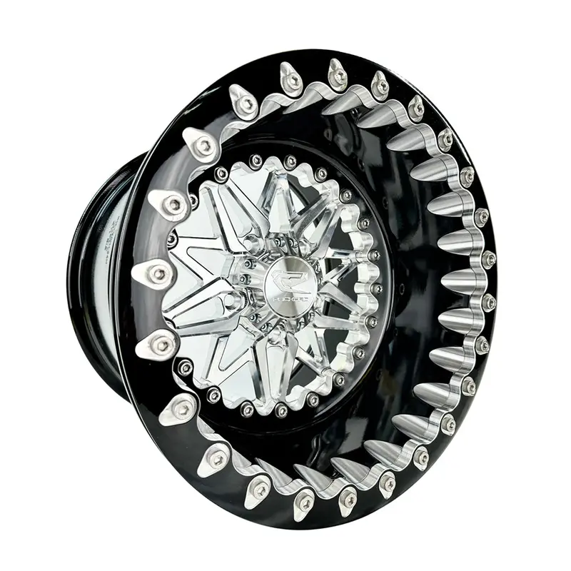 Packard Performance Impact Ff Forged Beadlock Wheel (5 Lug) - Silver 1