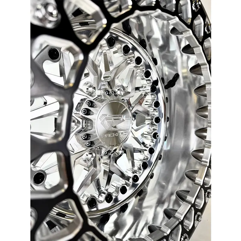 Packard Performance Impact Ff Forged Polished Beadlock Wheel (6 Lug) - Silver 3