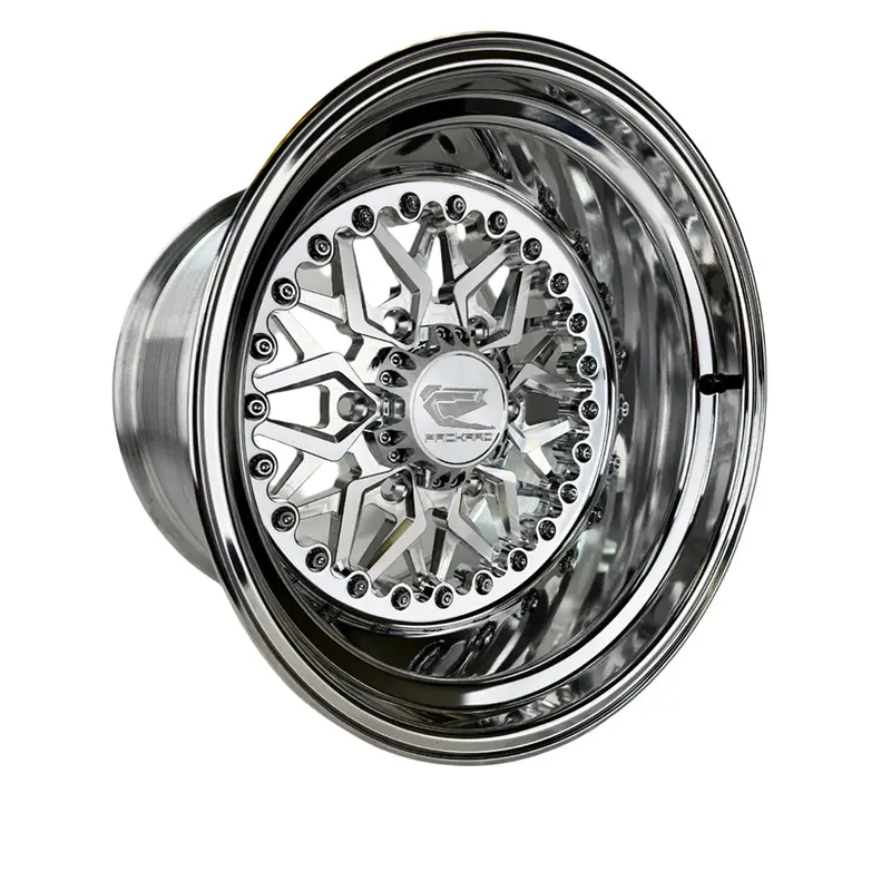Packard Performance Impact Ff Forged Polished Wheel (6 Lug) - Silver 1