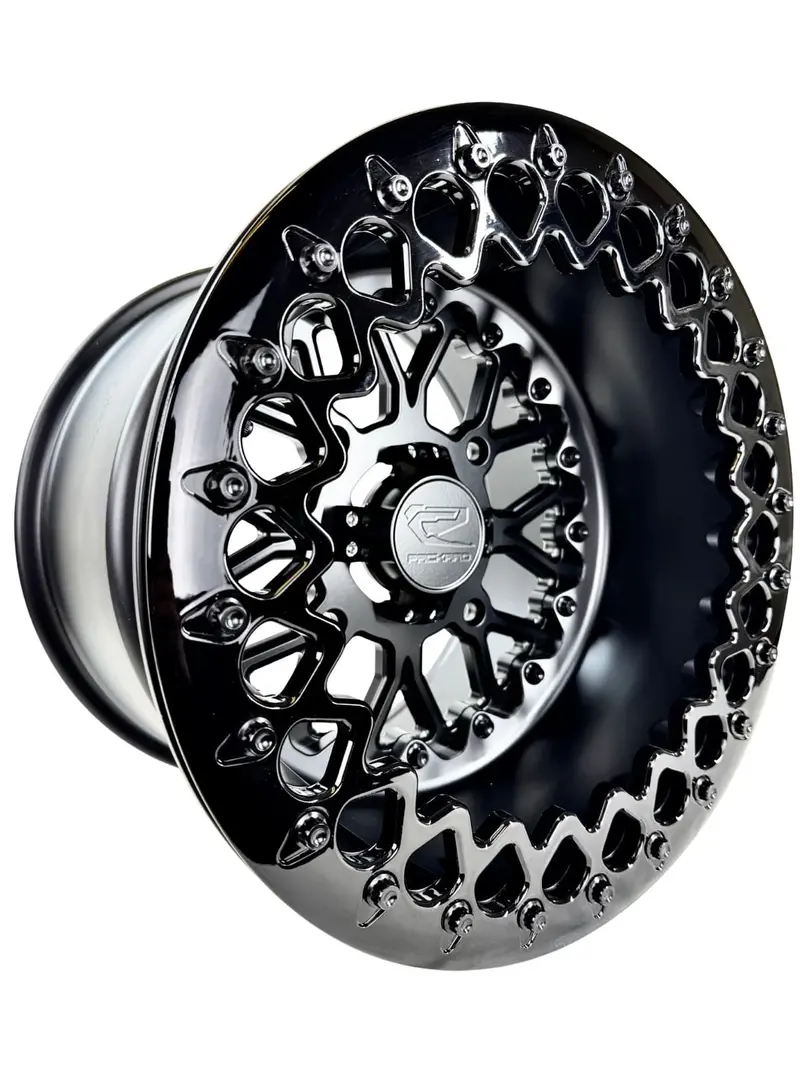 Packard Performance Midnight Series Wishbone Forged Beadlock Wheel 1