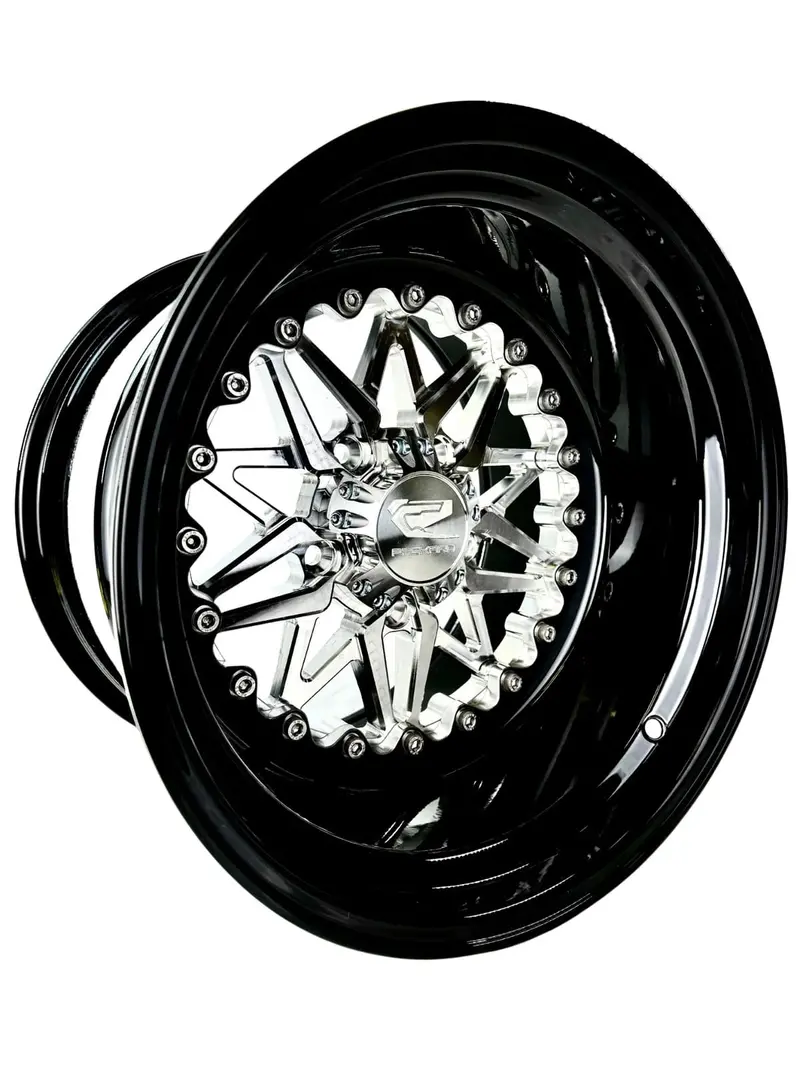 Packard Performance Polaris Rzr Pro R Ff Silver 5X4.5 Impact 2.0 1