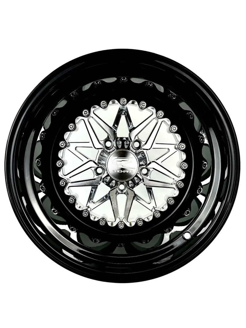 Packard Performance Polaris Rzr Pro R Ff Silver 5X4.5 Impact 2.0 2