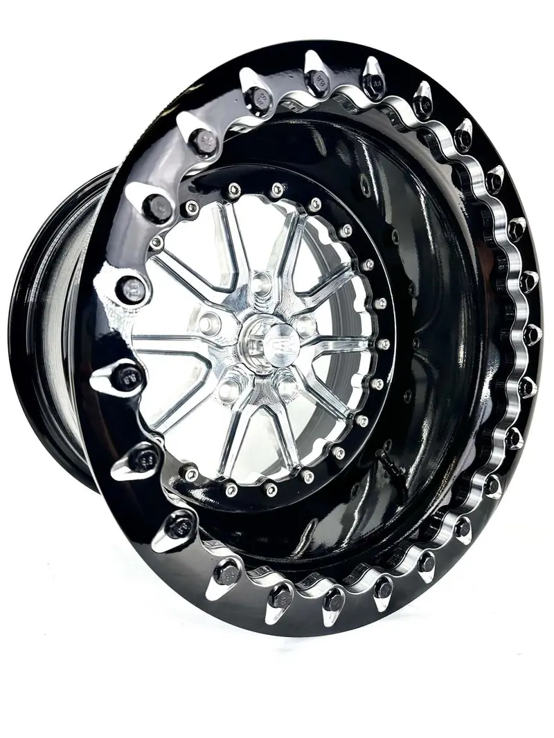 Packard Performance Polaris Rzr Pro R S5 - Beadlock - Silver 5X4.5 By Ultra-Light 2