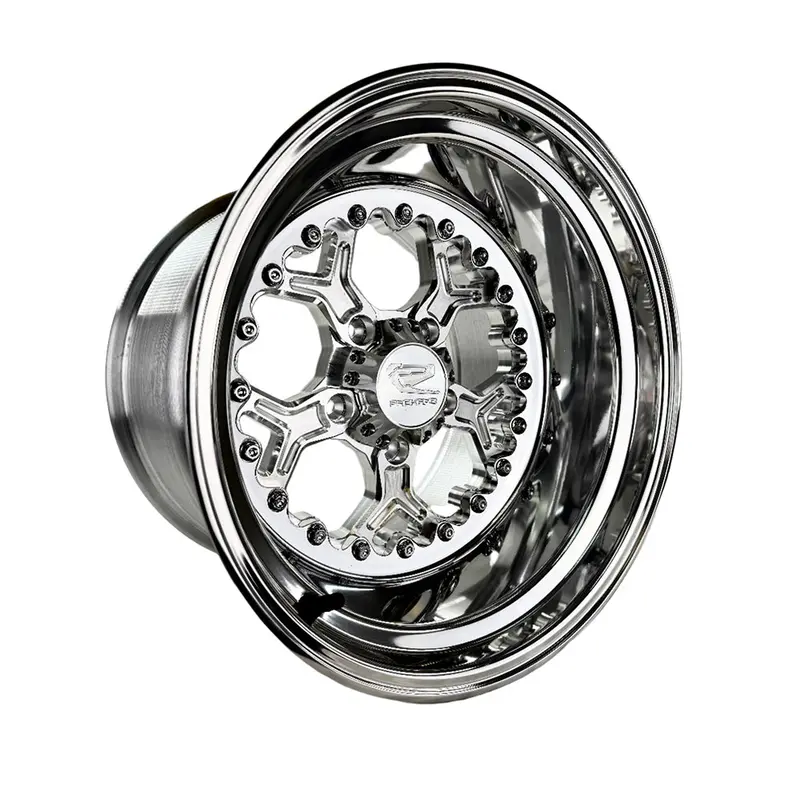 Packard Performance Pro 5 Ff Forged Beadlock Wheel (5 Lug) - Silver 1