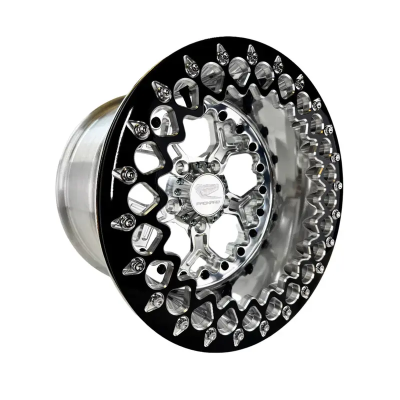 Packard Performance Pro 5 Ff Forged Polished Beadlock Wheel (5 Lug) - Silver 1