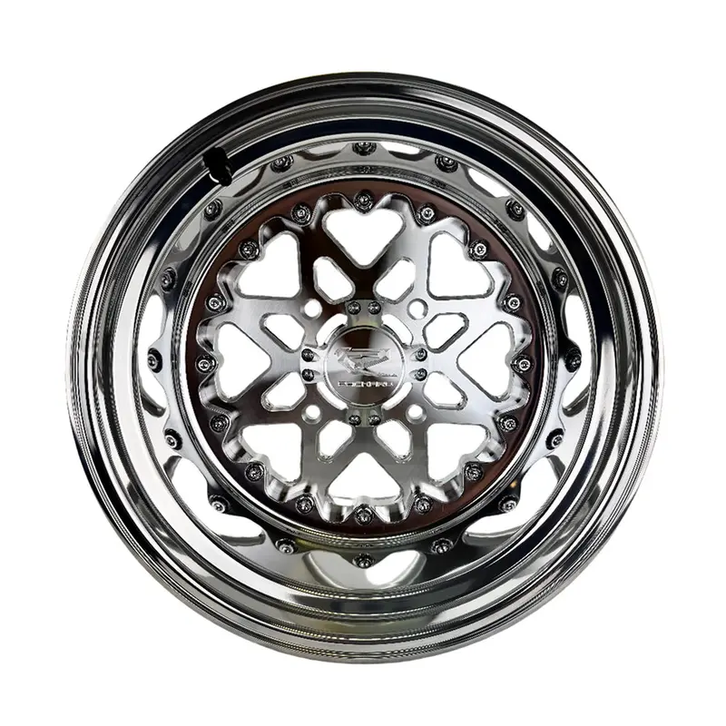 Packard Performance V2 Ff Forged Polished Wheel - Silver 2