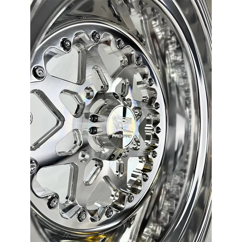 Packard Performance V2 Ff Forged Polished Wheel - Silver 3