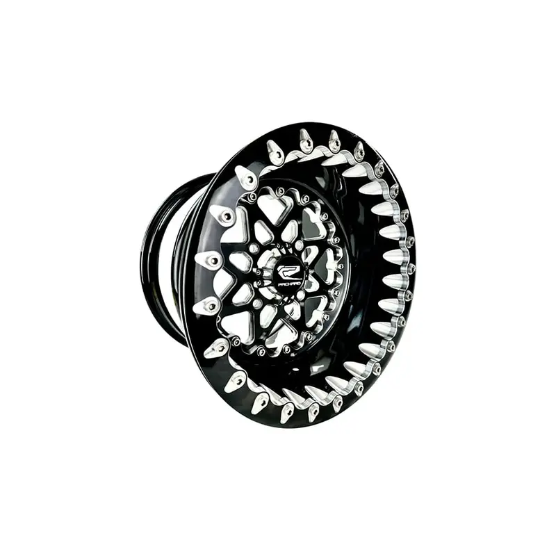 Packard Performance V2 Super Star Ff Forged Beadlock Wheel - Gloss Black 1