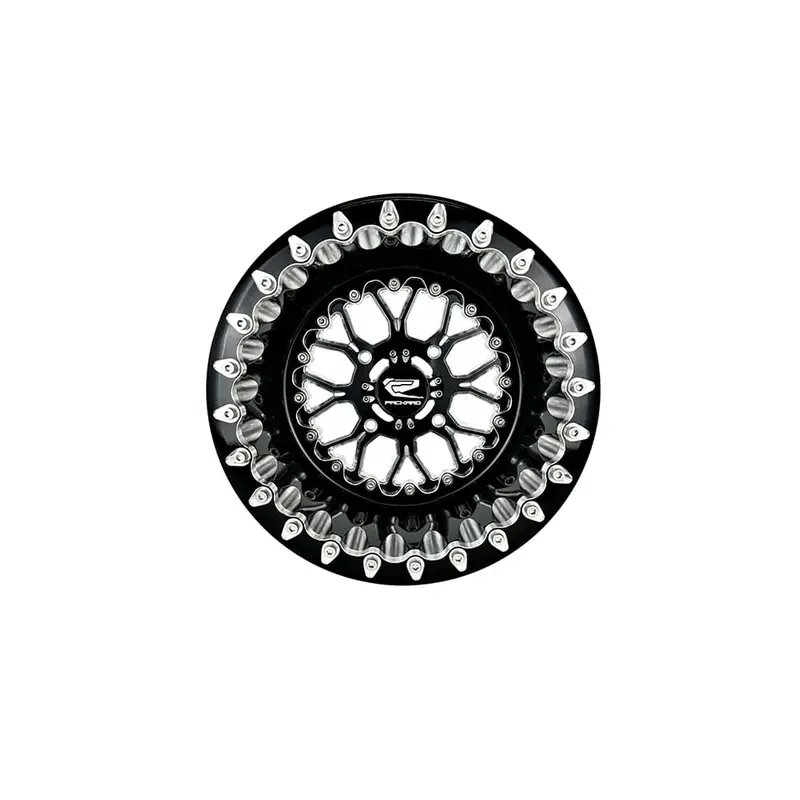 Packard Performance Wishbone Ff Forged Beadlock Wheel - Gloss Black 2