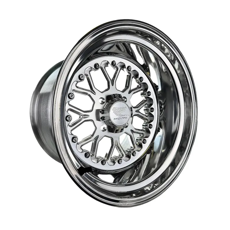 Packard Performance Wishbone Ff Forged Polished Wheel - Silver 1
