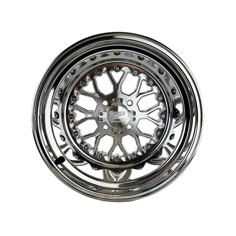 Packard Performance Wishbone Ff Forged Polished Wheel - Silver 2