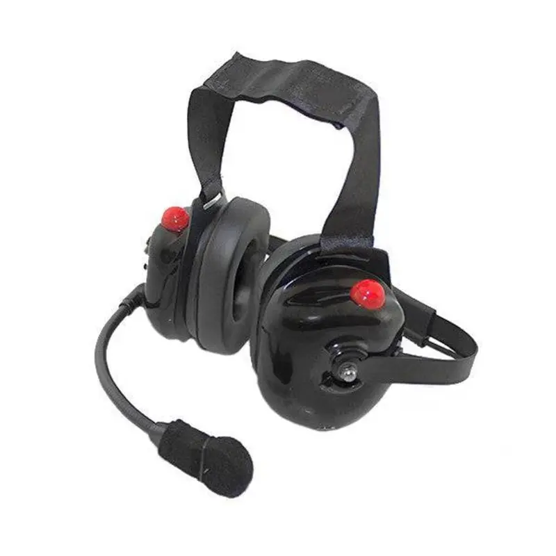 Pci Race Radios Crew Chief Headset For Two Radios 1