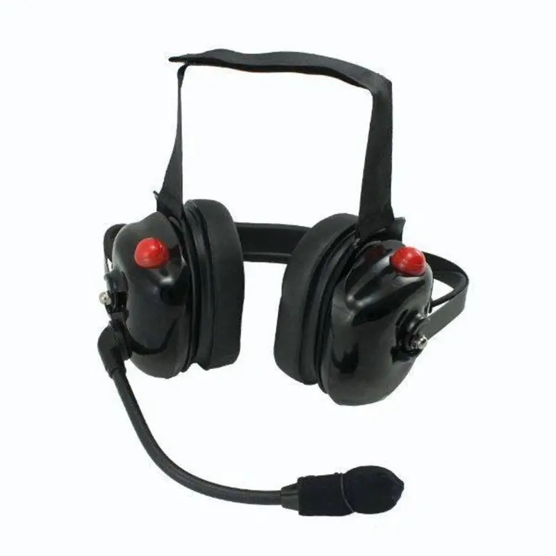 Pci Race Radios Crew Chief Headset For Two Radios 2