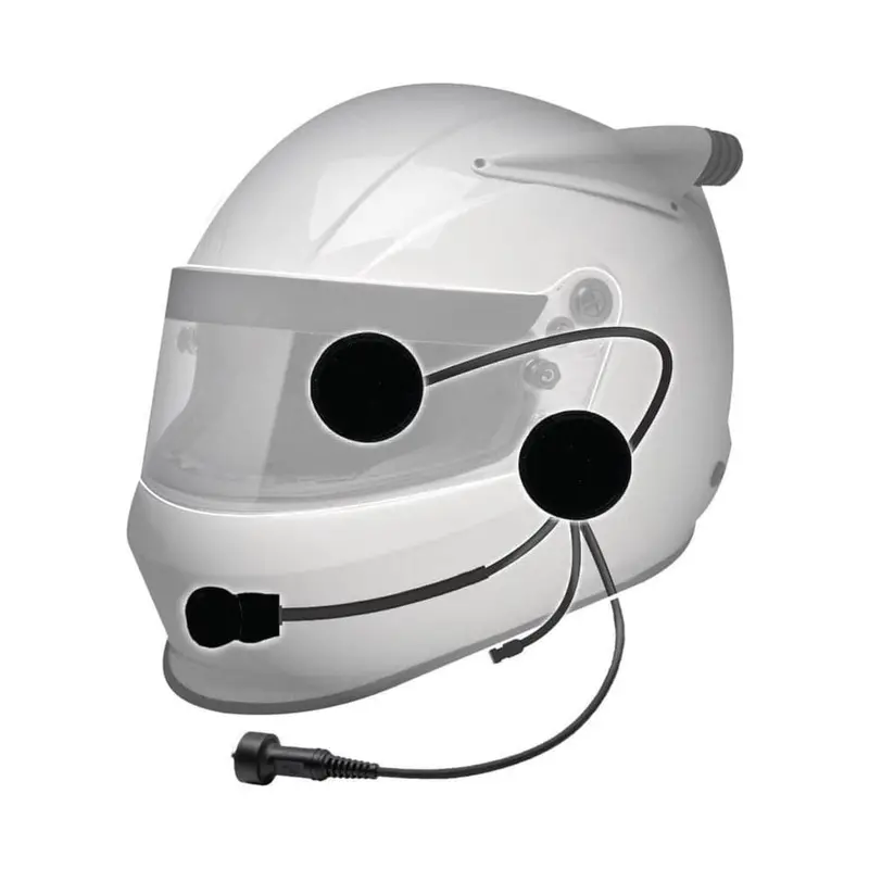 Pci Race Radios Elite Helmet Wiring Kit W/ M2 Race Speakers & Earjack 1
