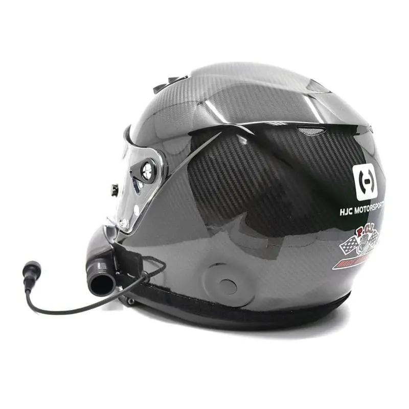 Pci Race Radios Elite Wired Hjc H10 Carbon Sa2020 Helmet W/ Raceair 2