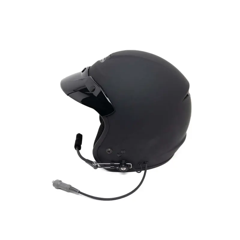 Pci Race Radios Gmax Of-2 Open Face Dot Helmet 6