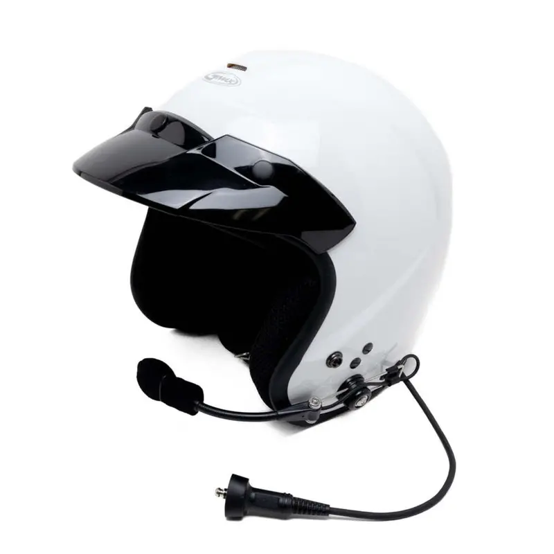 Pci Race Radios Gmax Of-2 Open Face Dot Helmet 8