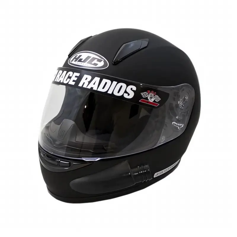 Pci Race Radios Hjc Cl-Y Youth Dot Helmet 1